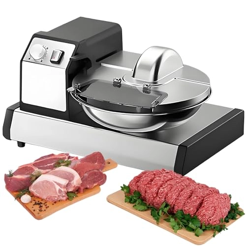 GZANDEGY Commercial Filling Vegetable Chopper - 5.5L 250W