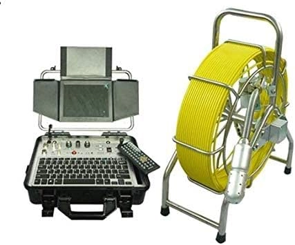 Hyskostar push rod sewer pipe inspection camera - 60m 1/4"