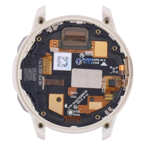 LCD Screen and Digitizer Full Assembly for Xiaomi Watch Color 2 - With Frame Silver