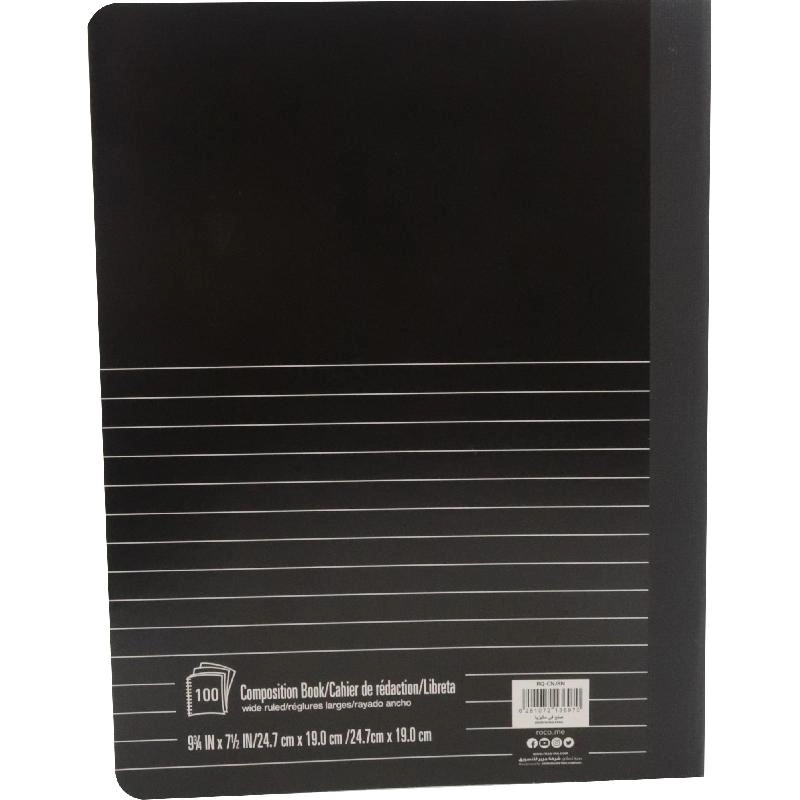 Notebook 19 X 26 cm Spiral - Grid 100 Sheets