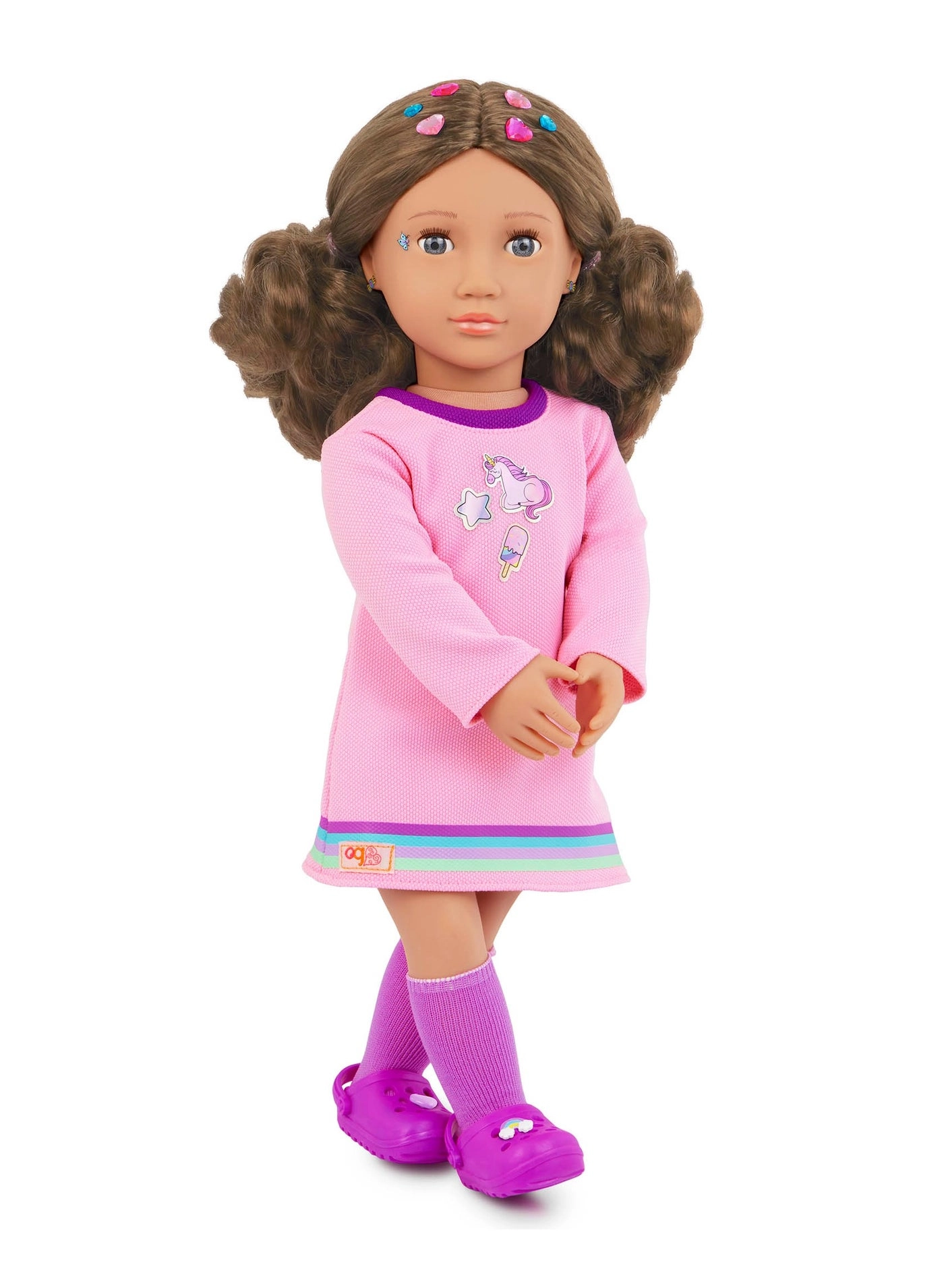 Our Generation Finley Activity Sticker Book Pop It Fidget 50 pcs