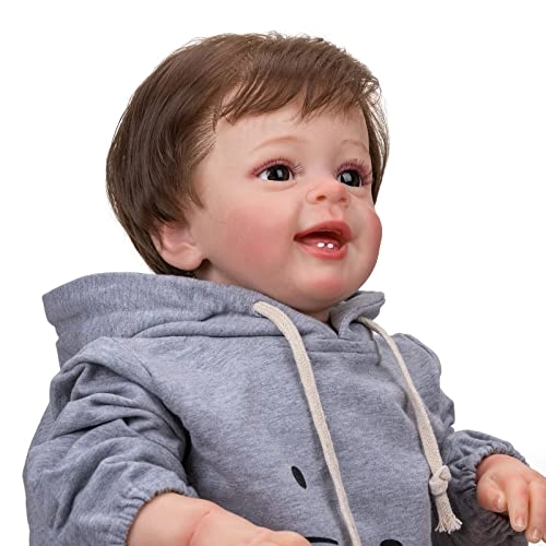 Yannik Reborn Baby Doll - 60 cm Boy Hand Painted Hair