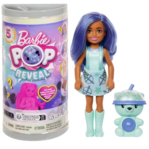 Chelsea Doll - Pop Reveal Bubble Tea 5 Surprises Ages 3+