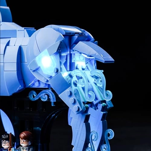 LED Lighting kit - Compatible with Lego 76414 Expecto Patronum Remote