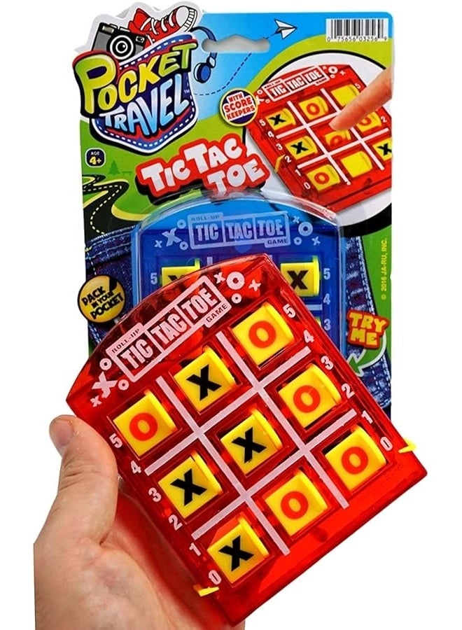 Portable Tic Tac Toe - 1 Pack Mini Travel