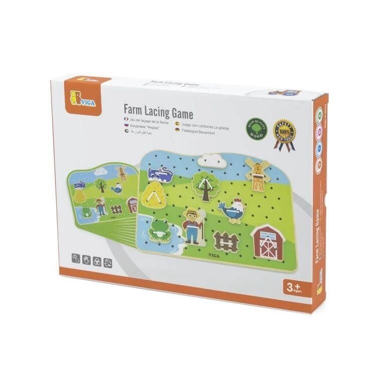 Farm Lacing Game - 3 +