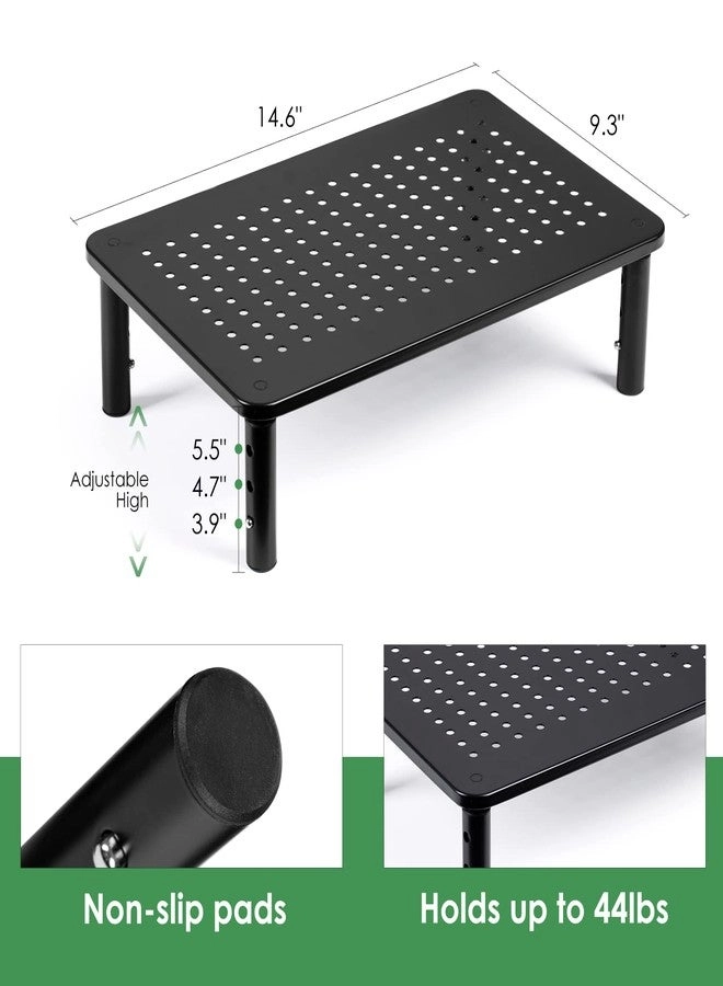 Desktop Riser - 2 Pack 3-Level Height Adjustable