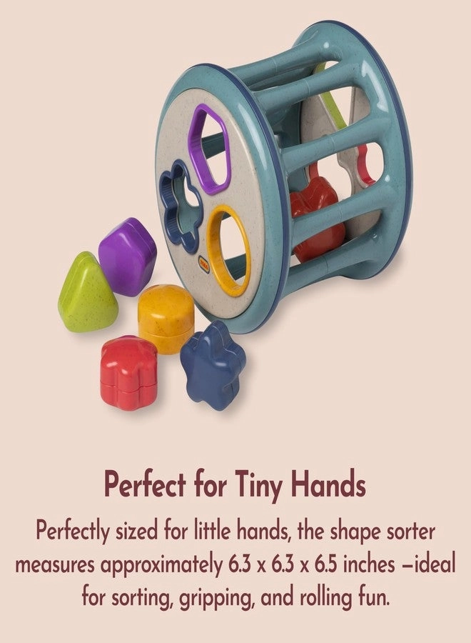 Rolling Shape Sorter - 12 months+ 6 pieces