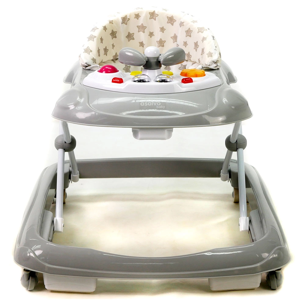 Baby Walker - Stares Light Blue 3 positions height adjustment