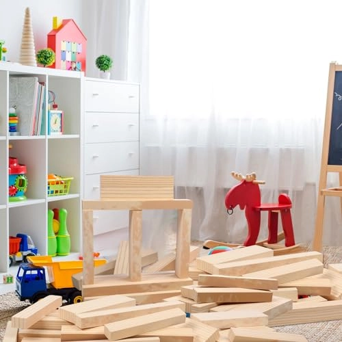 Foam Wooden Beam - 24 pcs Building Construction