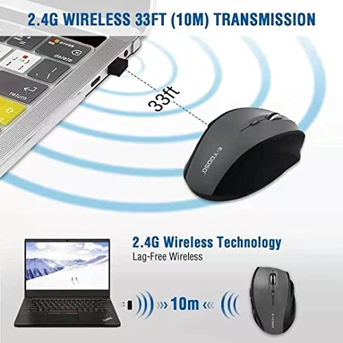 E-1010 Wireless Gaming Mouse - USB