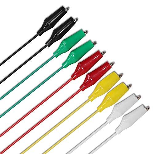 Circuit Tester - 6V-24V + Alligator Clips - 10 Pieces 5 Colors
