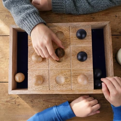 Tic Tac Toe - Wooden 12 Inch