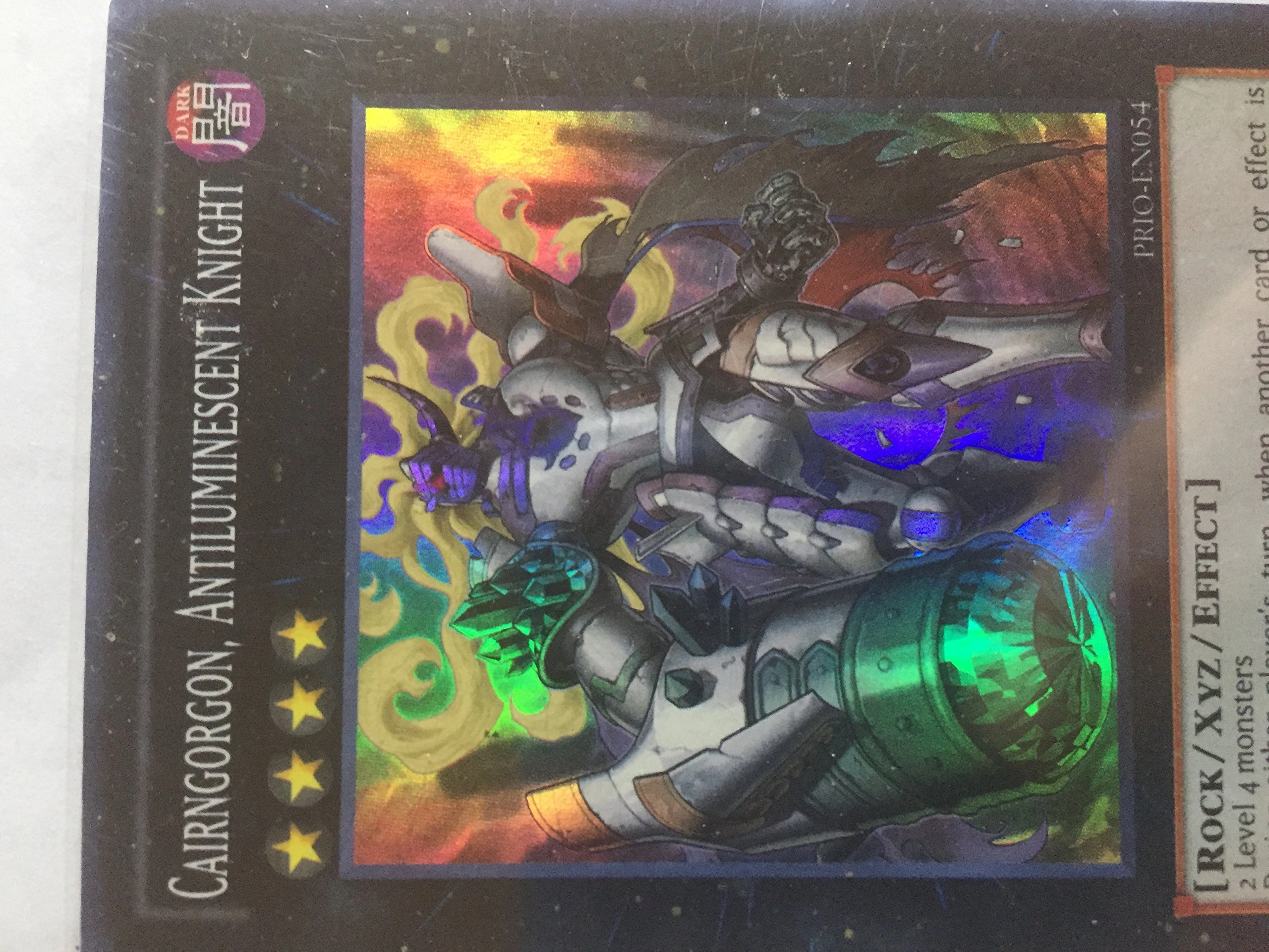 Yu-Gi-Oh! Cairngorgon Antiluminescent Knight PRIO-EN054 - Unlimited Edition