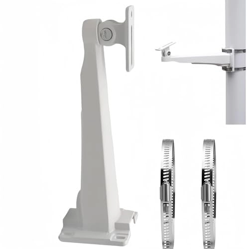 Wall Mounting Loop Bracket - 27cm Wall/Pole Mounted White