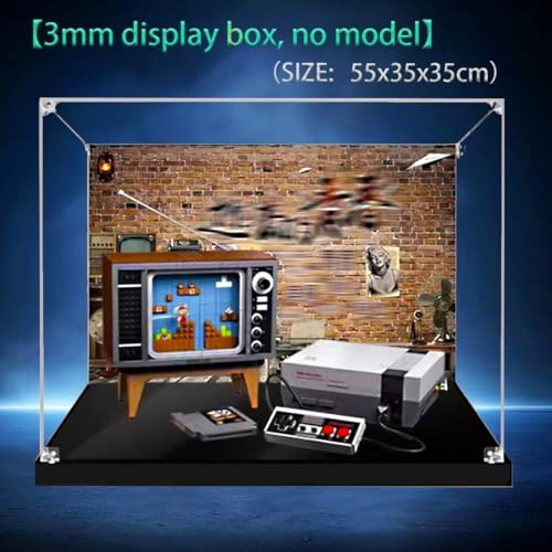 Acrylic Display Case - fits 71374 55 x 35 x 35 cm Dust-proof