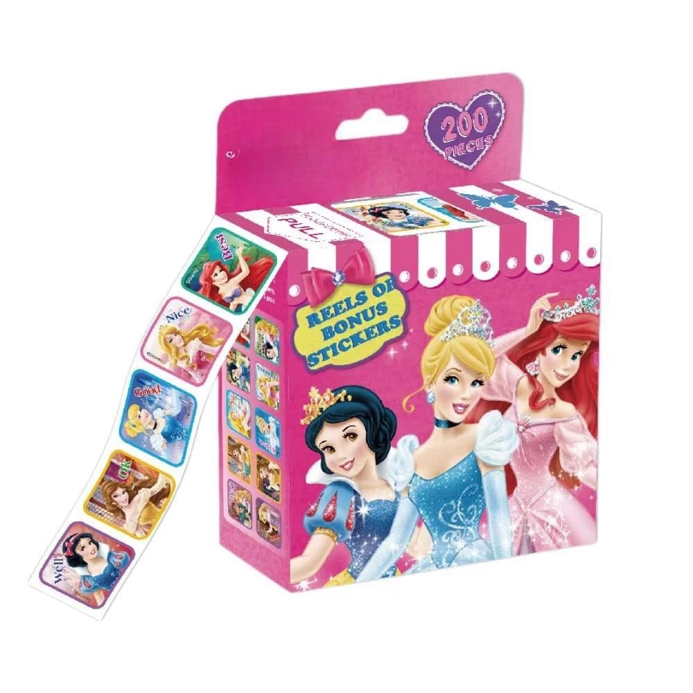 FEIFEI'S BOW Princess Sticker Book 200 pcs