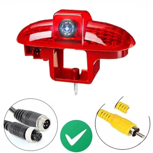 Brake Light Camera - Night Vision HD 720P + 7 inch Monitor