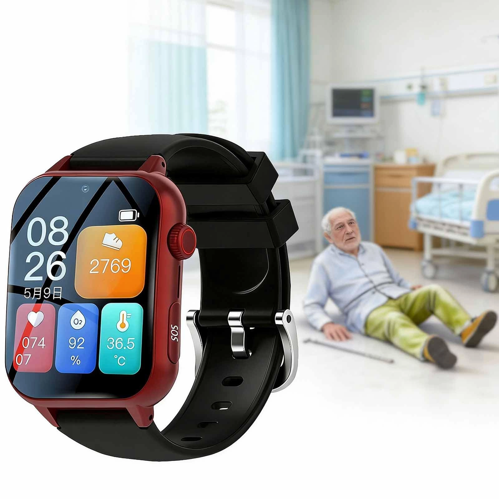 ERICAT Senior Smart Watch Abs LTE GPS