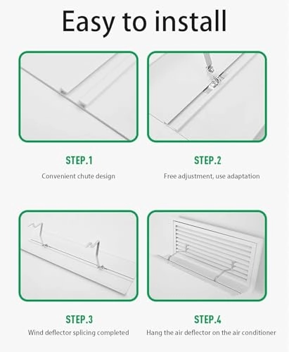 Air Conditioner Deflector - Applicable to all central air conditioners