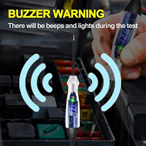 Automotive Circuit Tester - 4-60V large size alligator clip