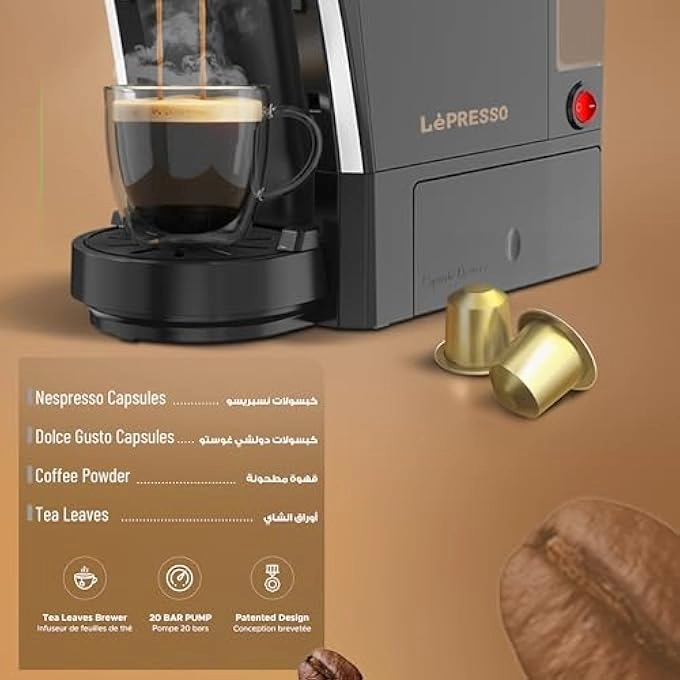Multi-Capsule Tea & Coffee Machine LPMFCMS