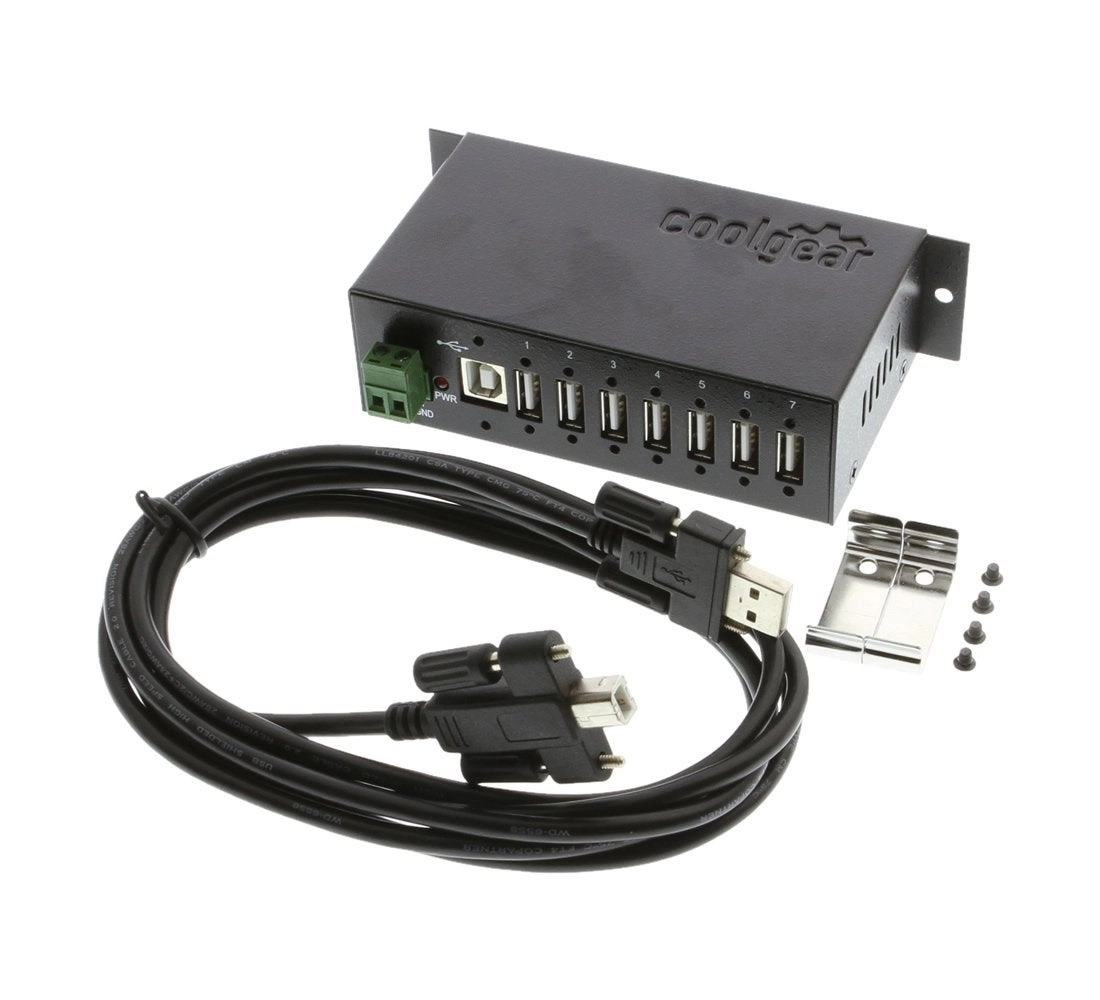 7-Port hub - Type B connector