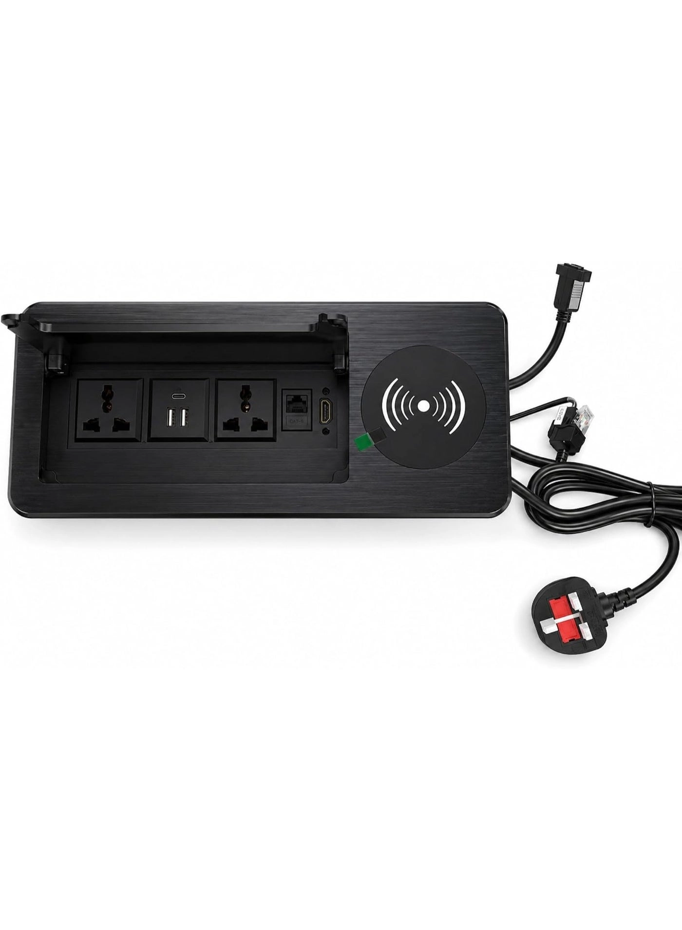 DKURVE Flip Desk Power Socket - UK Socket