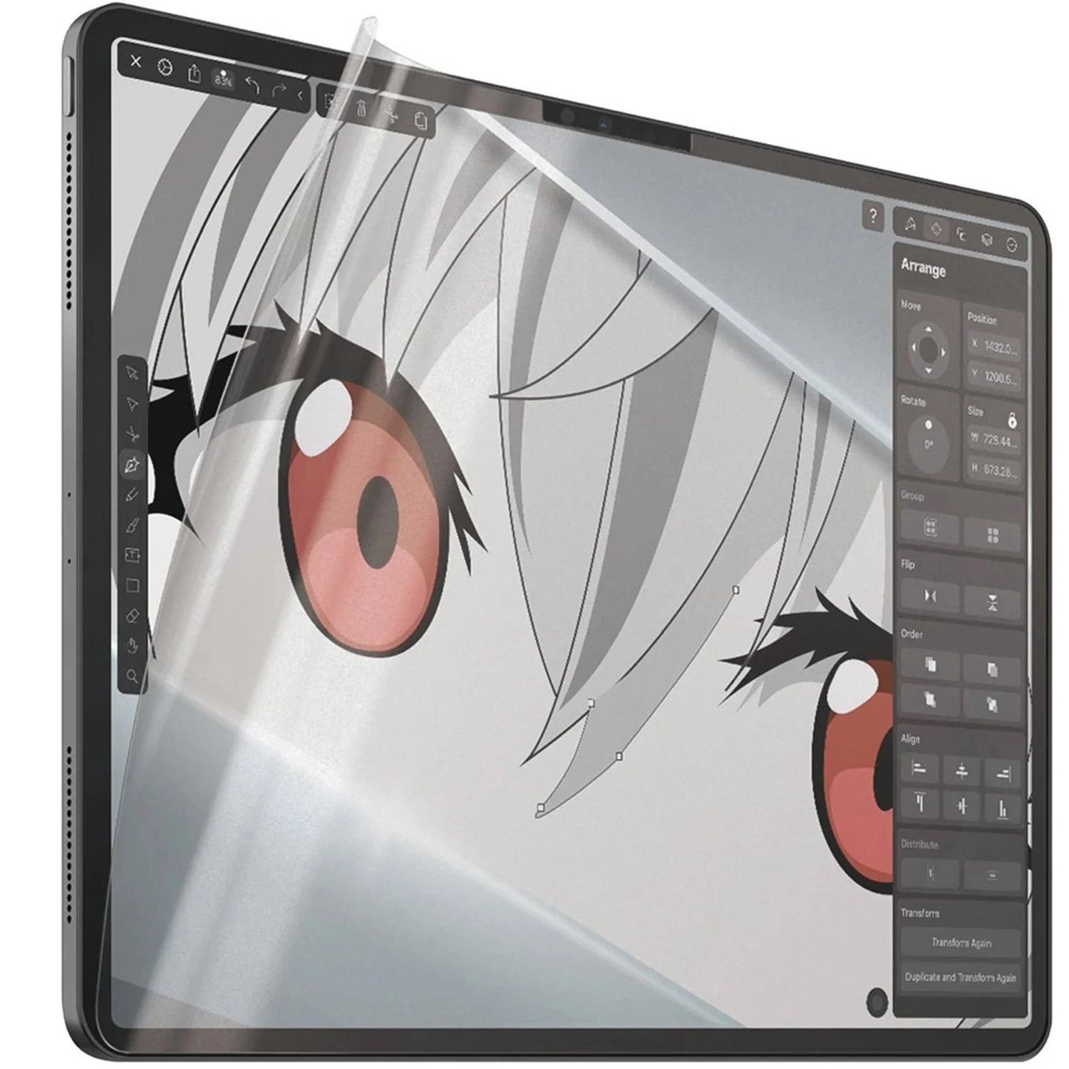 PanzerGlass Paper Texture Screen Protector for iPad Air 13
