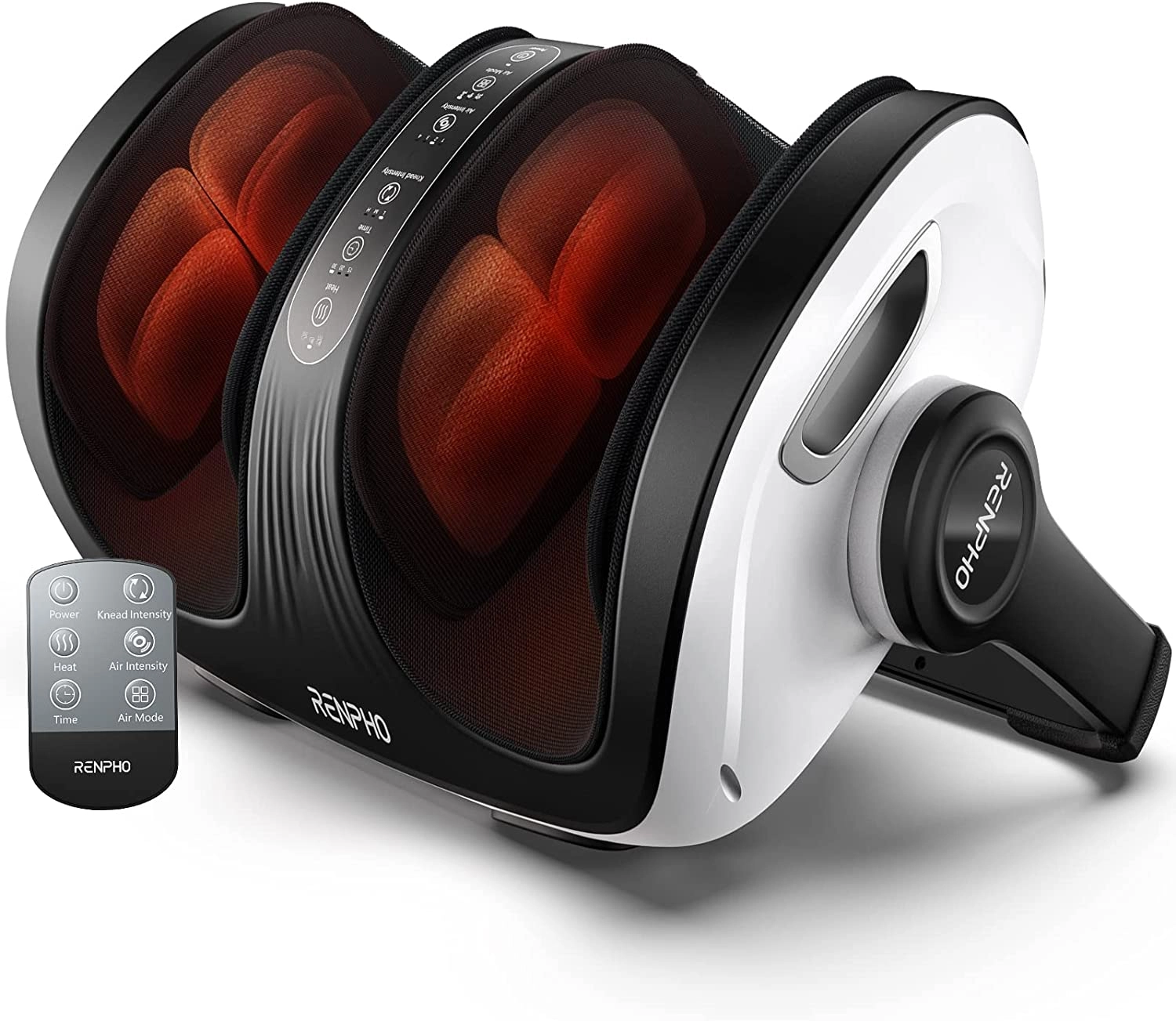 Renpho Foot Massager - Shiatsu Heat Remote