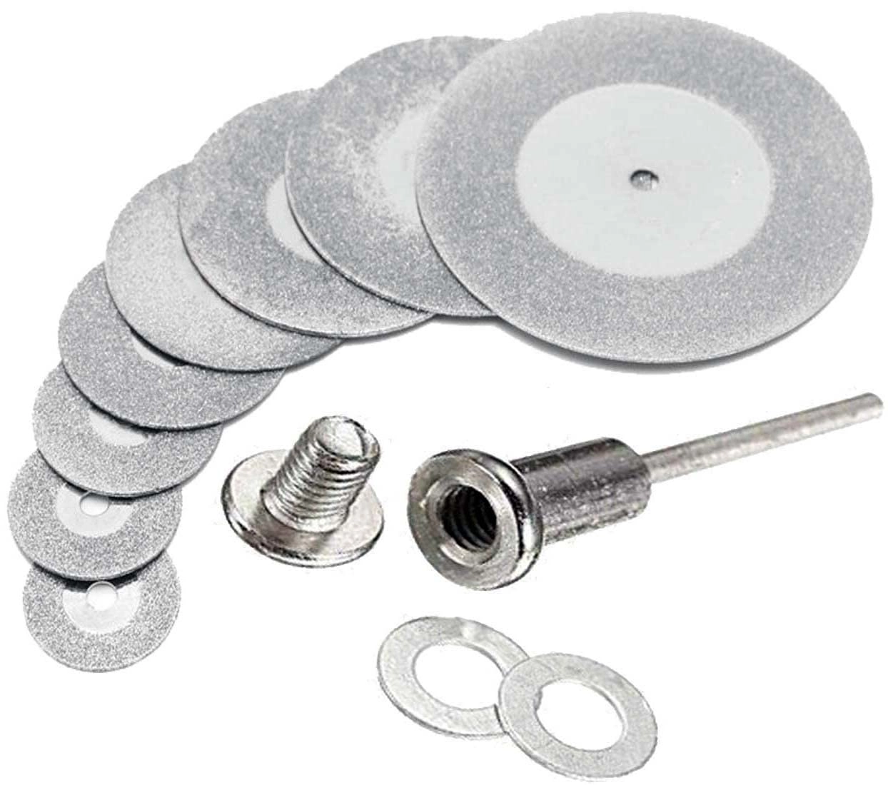 Fine Diamond Coated Burrs - 60 Piece