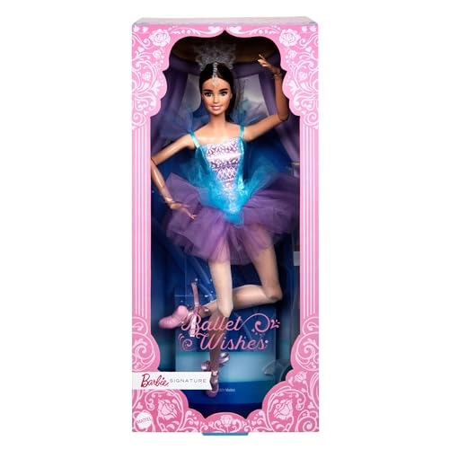 Barbie Signature Ballet Wishes Doll - Multicolour