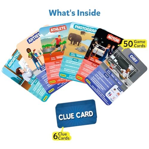 Guess in 10 Inspiring Professions - Card Game