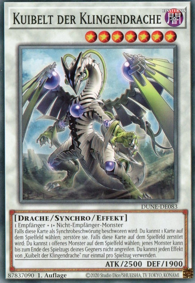 MZTCG Dune-DE083 - Kuibelt der Klingendrache Common 1st Edition German