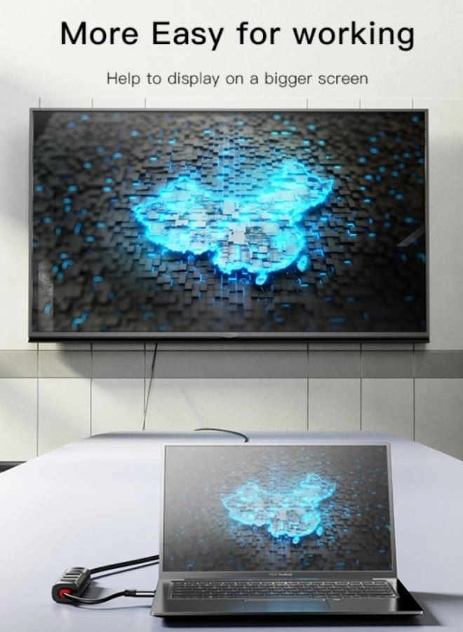 HB24 - 5-in-1 PD 100W 4K HDMI