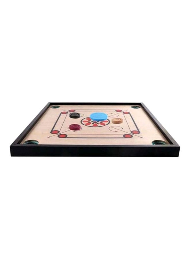 Carrom Board - Multicolour + Coins - 25 x Coins