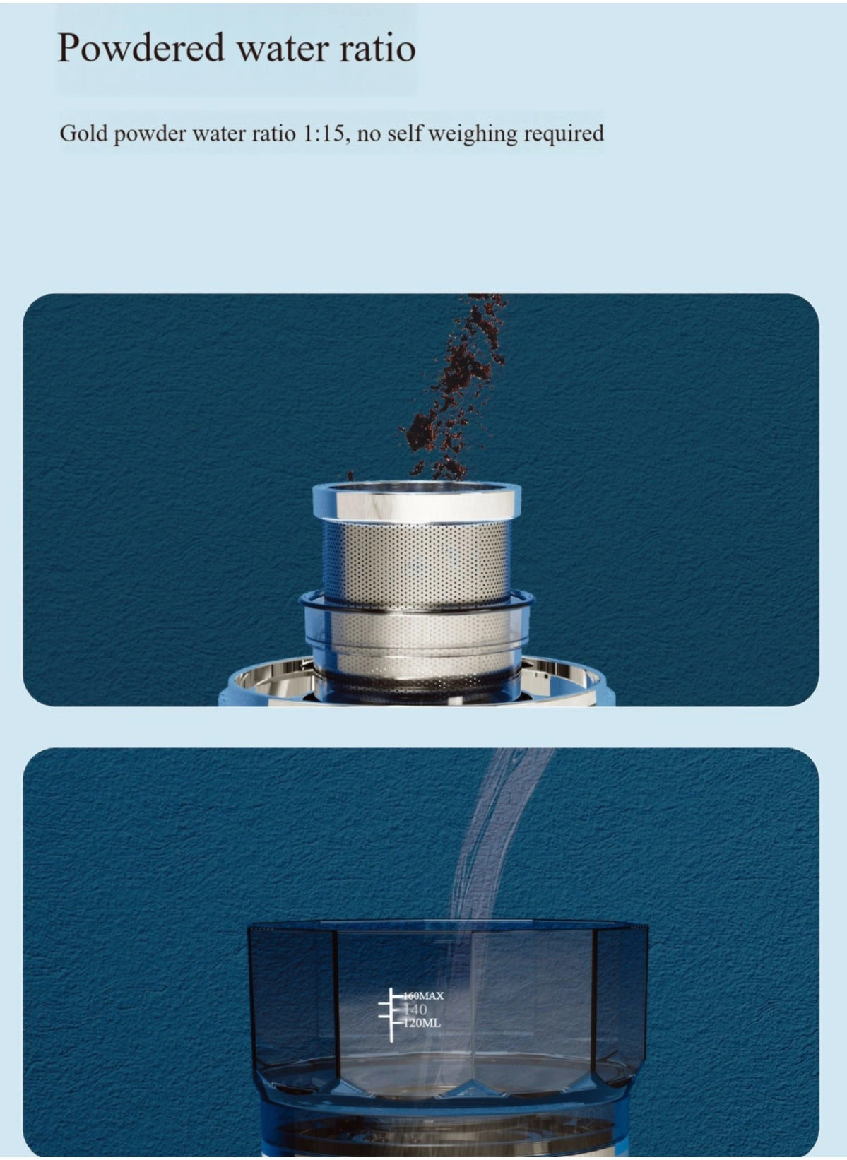 Portable Capsules Coffee Maker - Capsules and coffee powder
