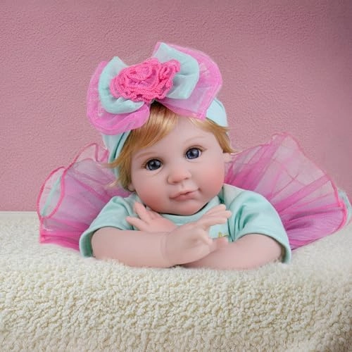 Reborn Baby Doll - 22 inch Vinyl Girl Ages 3+