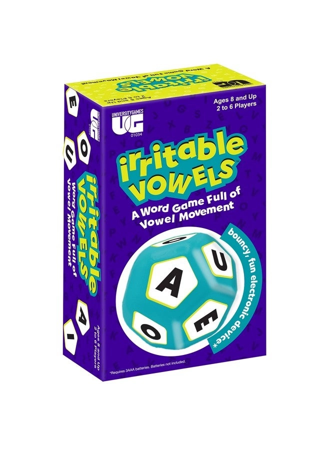 University Games Irritable Vowels: The Jumpy Bouncy Word Game