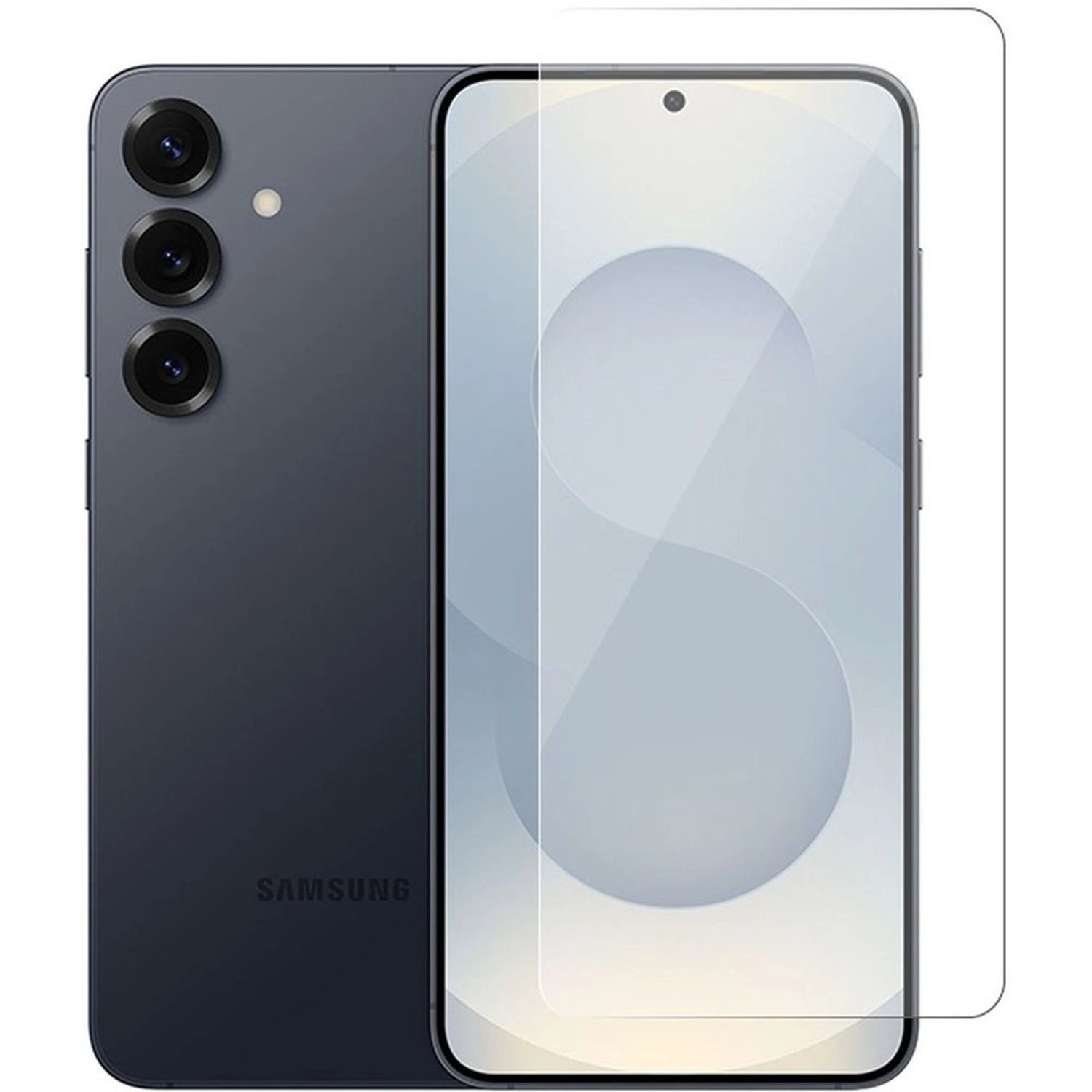 Clear Tempered Glass Screen Protector for Samsung Galaxy S25 Plus