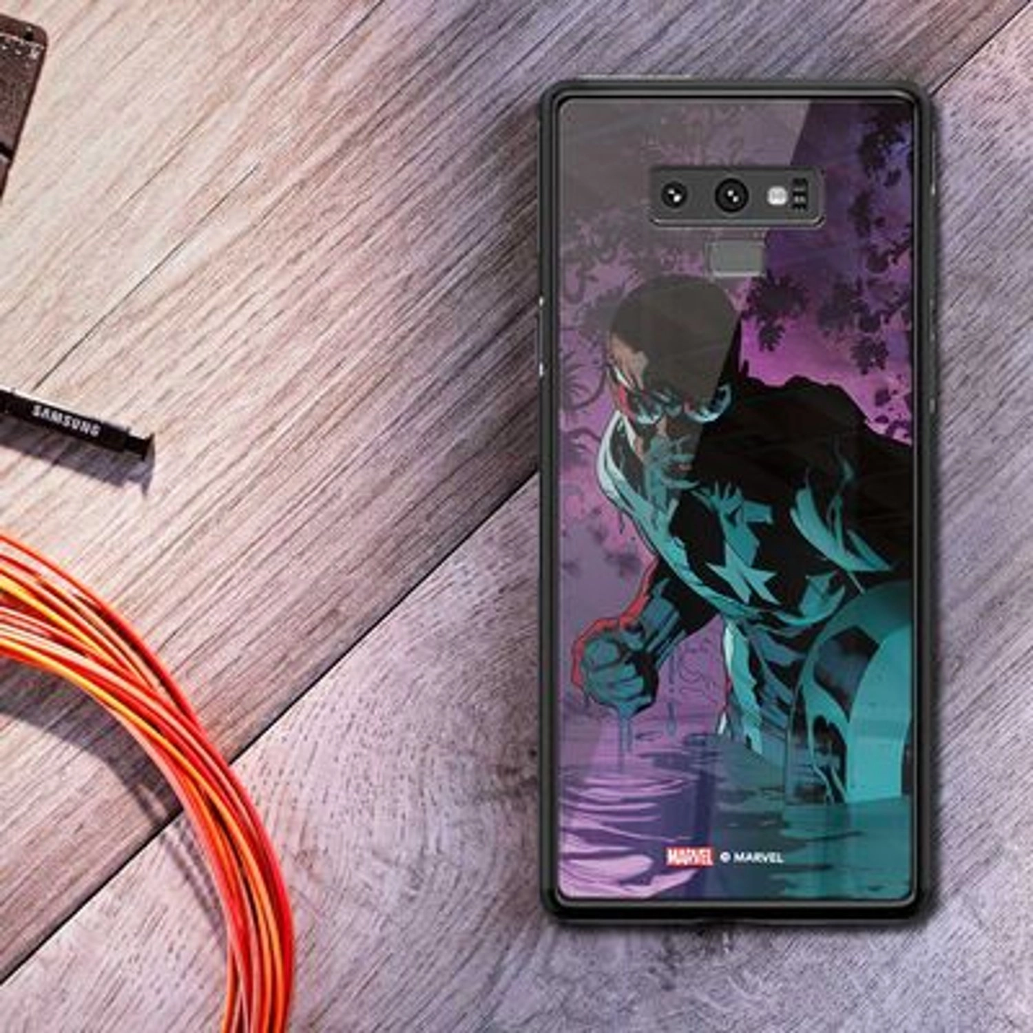 Captain America Back Case for Galaxy Note 9