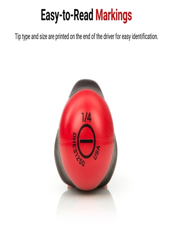 Slotted High-Torque Screwdriver - 3/16 Inch