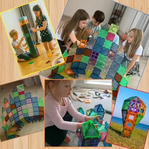 Magnetic Tiles - 100 pcs