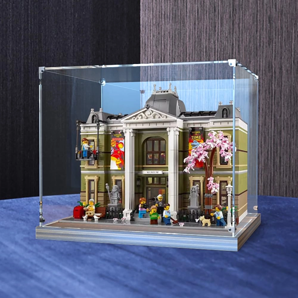 Acrylic Display Case for Lego 10326 Museum - 45 x 30 x 35 cm Clear Dustproof