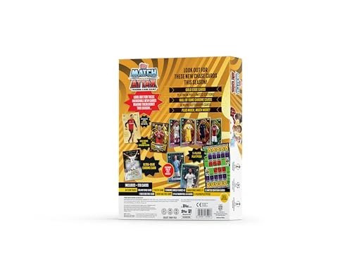 UEFA Champions League Match Attax 24/25 - 34 flow pack (5 cards each) Limited Edition Pack