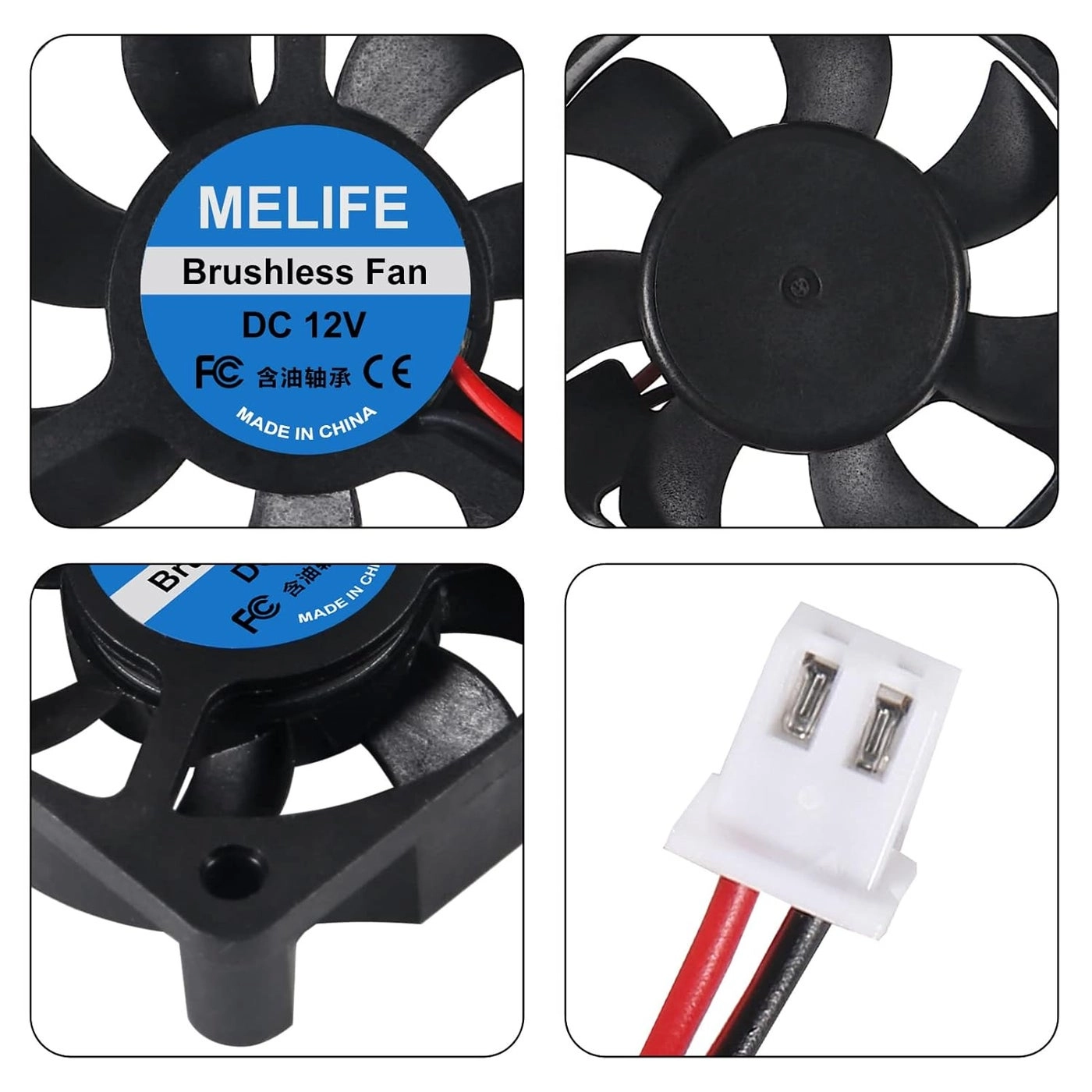 5010 3D Printer Fan - 6 fan(s) 50 millimeter