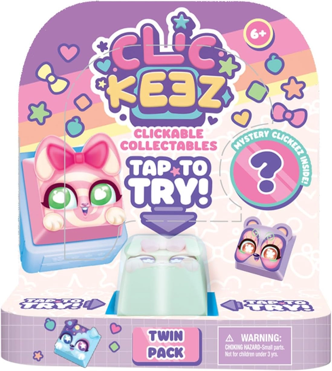 Clickee - Ages 6+ 2 pieces Pack