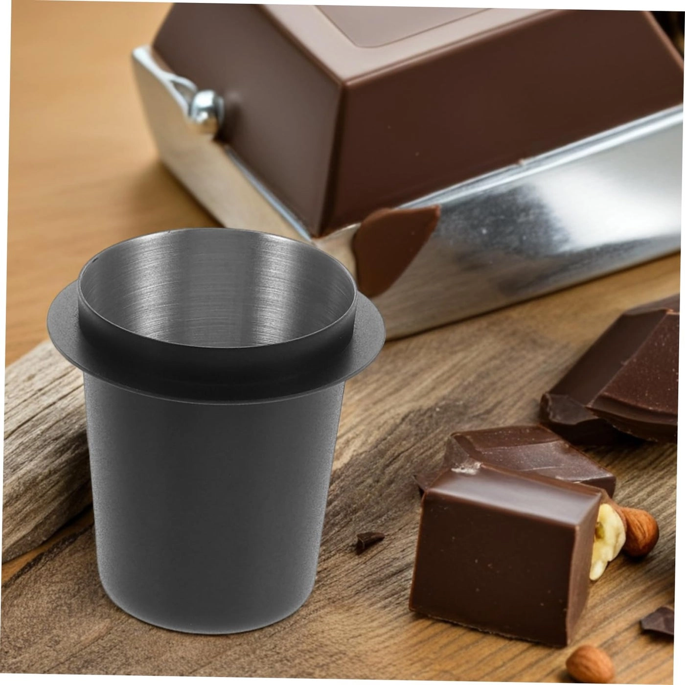 Coffee Measuring Cup - Stainless Steel Black