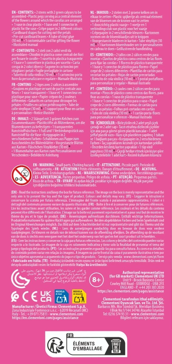 Idea Small Flowers Tulipano - Multi Colour 7+