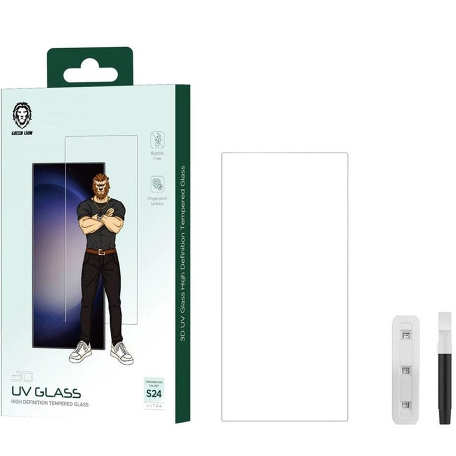 High-Definition Tempered Glass Screen Protector for Samsung Galaxy S24 Ultra